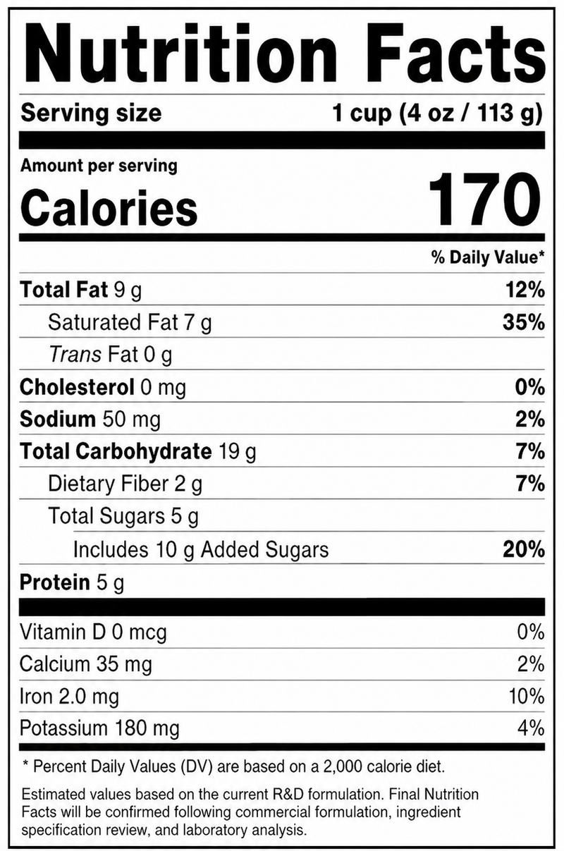Nutrition Facts
