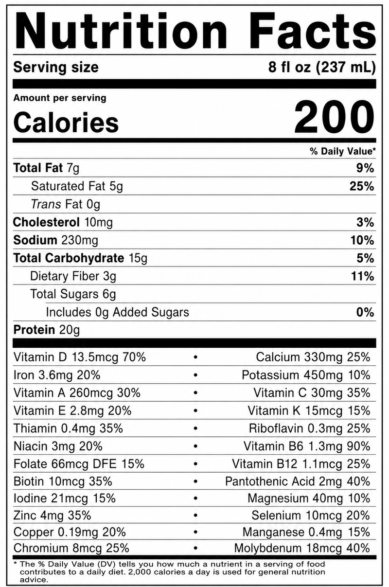 Nutrition Facts